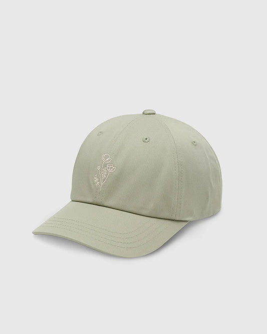 Flower Embroidery Peak Hat