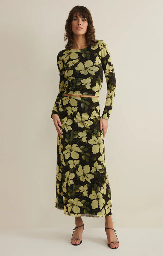 Eda Ren Floral Maxi Skirt