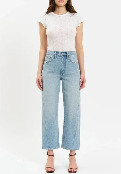 Westward Barrel Leg Jean in Pulse