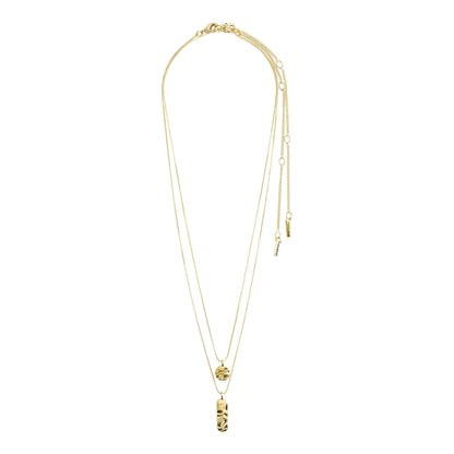 Blink 2 in 1 Necklace Gold
