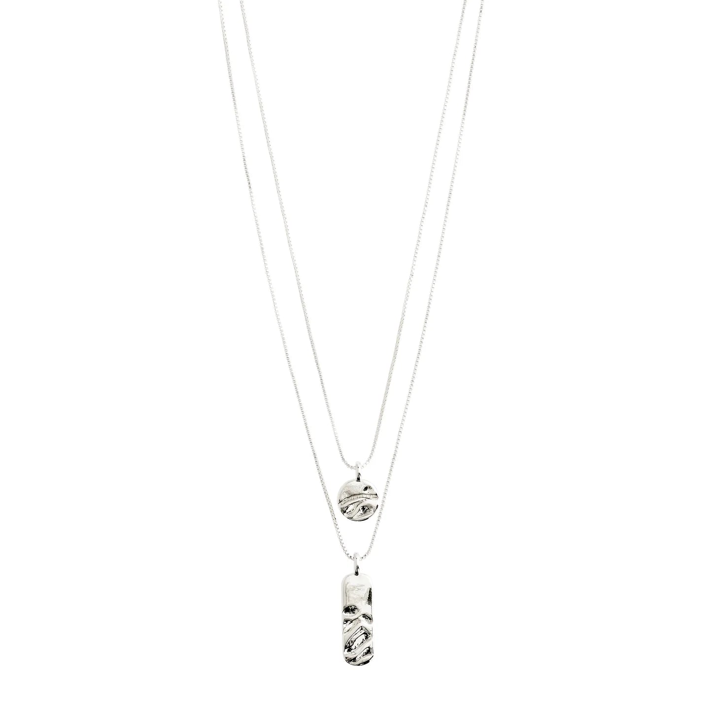 Blink 2 in 1 Necklace Silver