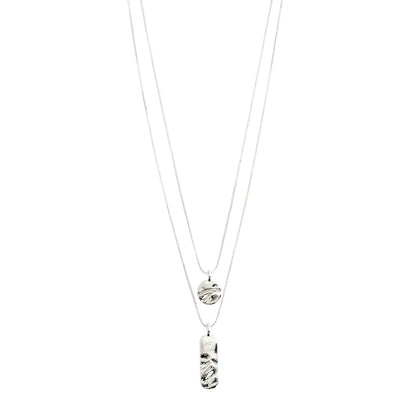 Blink 2 in 1 Necklace Silver