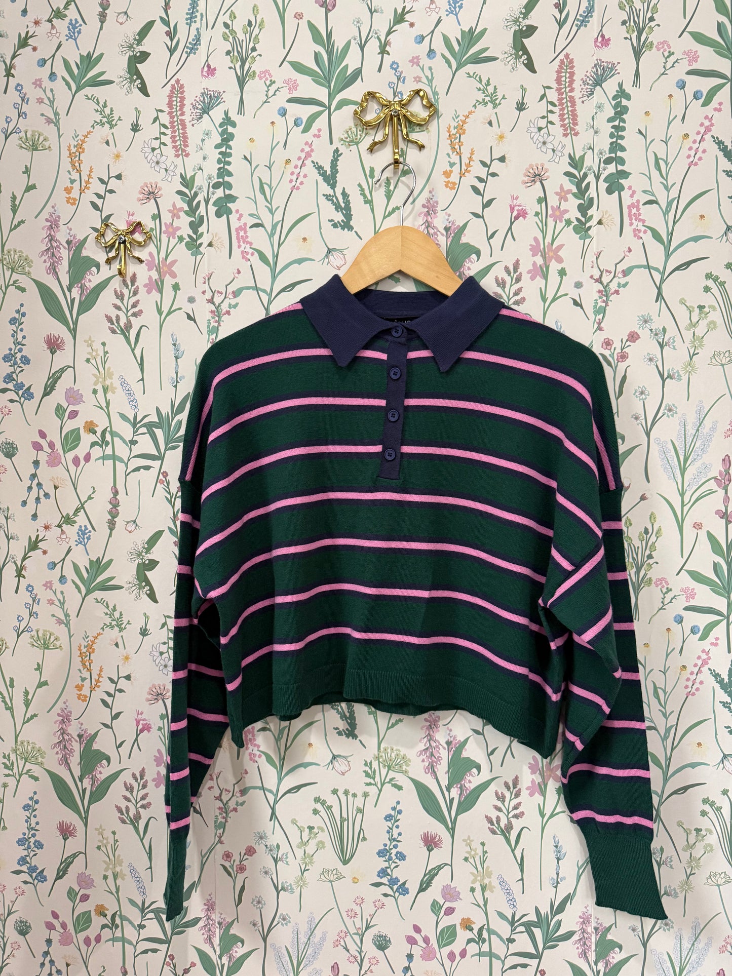 Elbrus Striped Polo Sweater