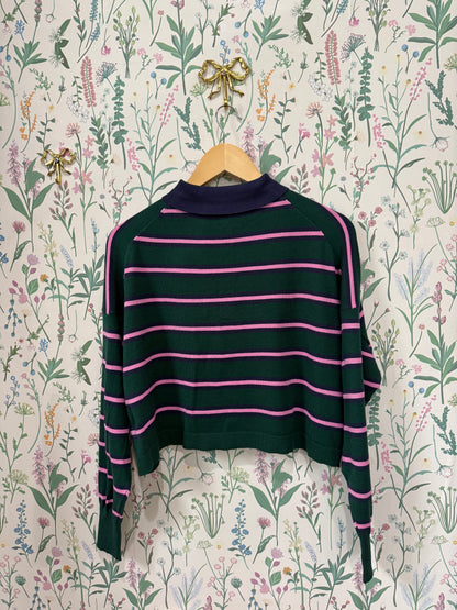 Elbrus Striped Polo Sweater