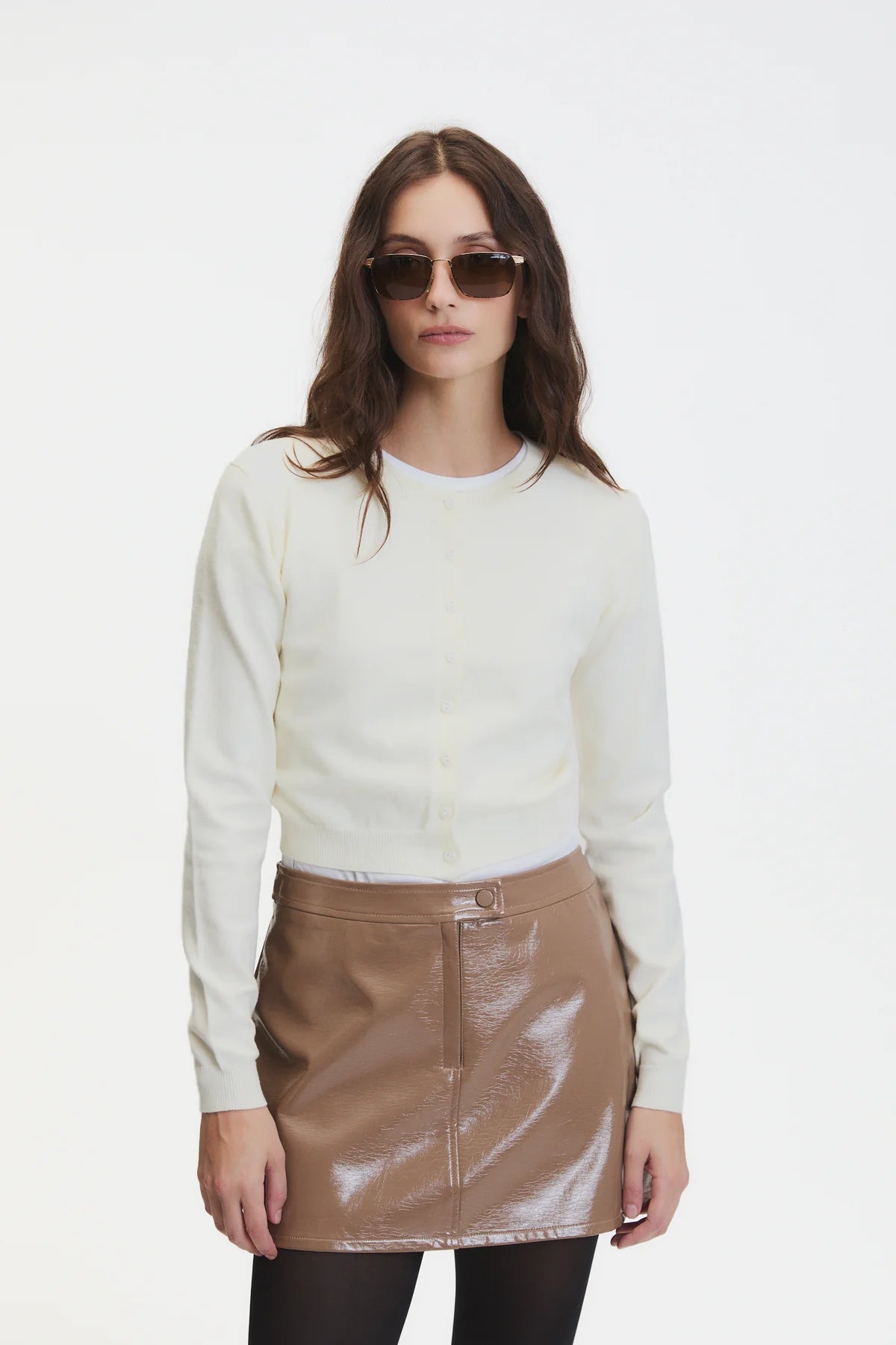 Clarke Cardigan in Red