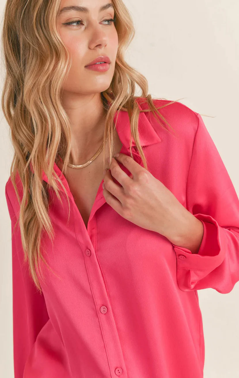 Dream of Me Button Down Woven Top