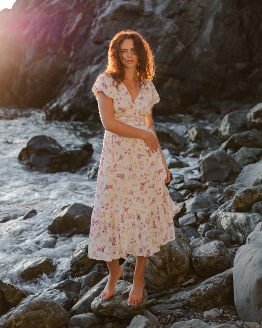Caryn Floral Midi Dress