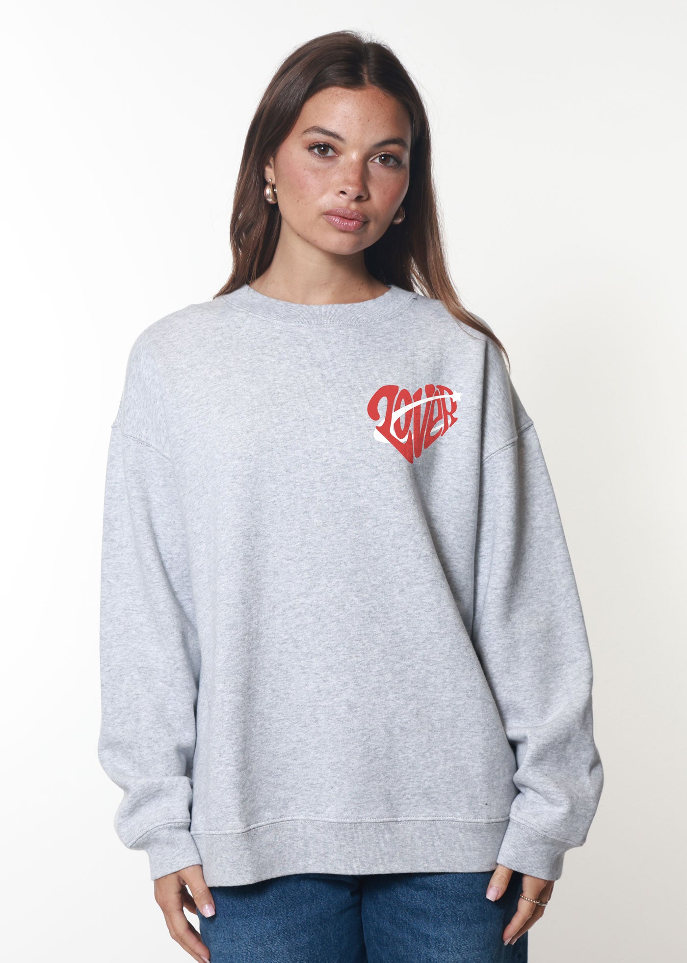 Lover Heart Crewneck Sweatshirt