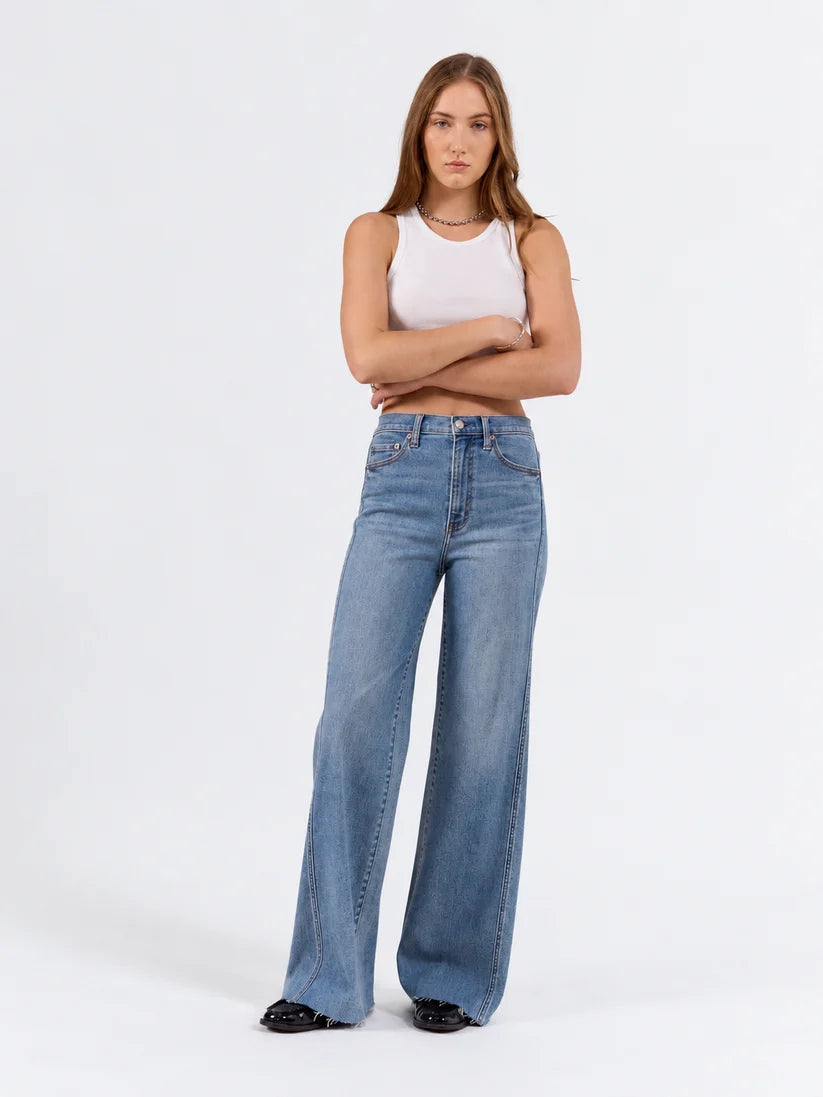 Far Out High Rise Jeans in Make Believe