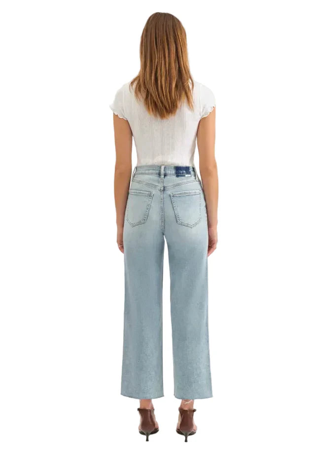 Pleaser High Rise Wide Ankle in New Light