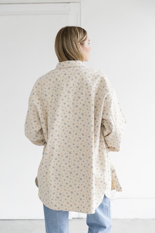Floral Shania Denim Jacket