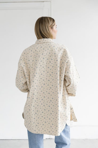 Floral Shania Denim Jacket