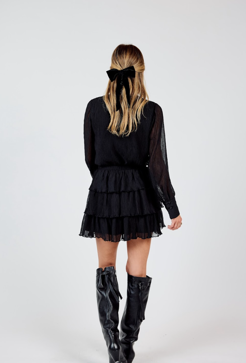 Gathering Pleated Bodysuit