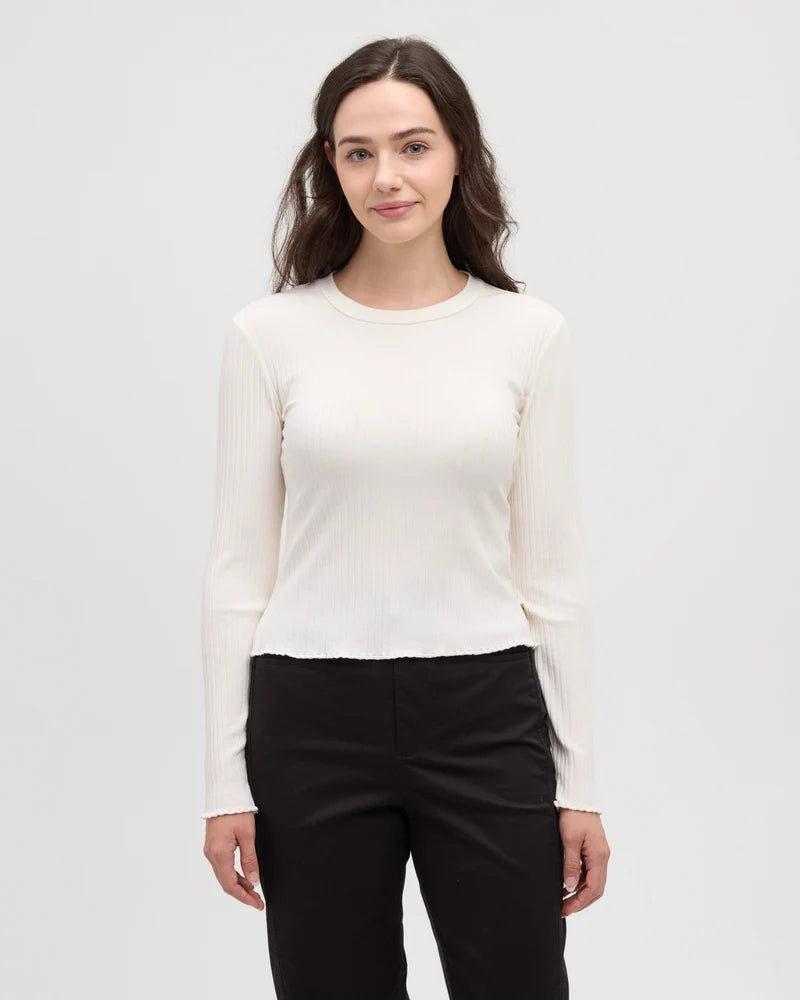 Newell Long Sleeve in White