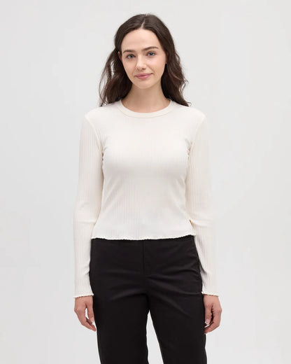 Newell Long Sleeve in White