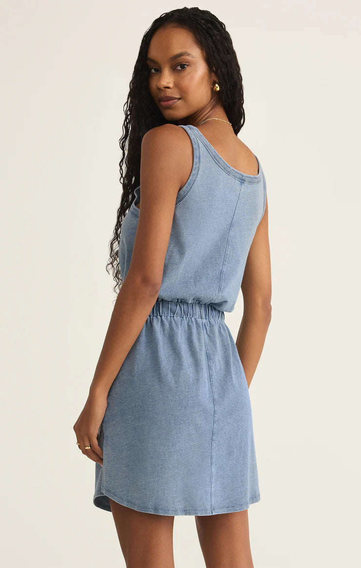 Keegan Knit Denim Dress