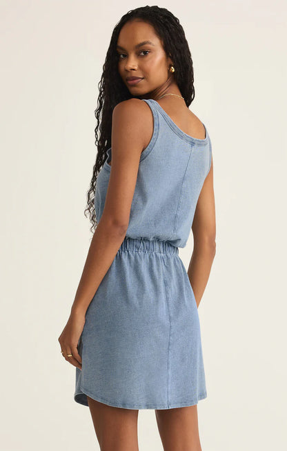 Keegan Knit Denim Dress