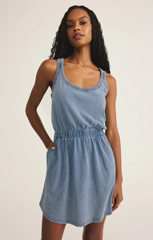 Keegan Knit Denim Dress