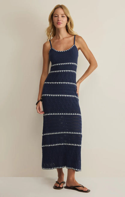 Catamaran Knit Midi Dress