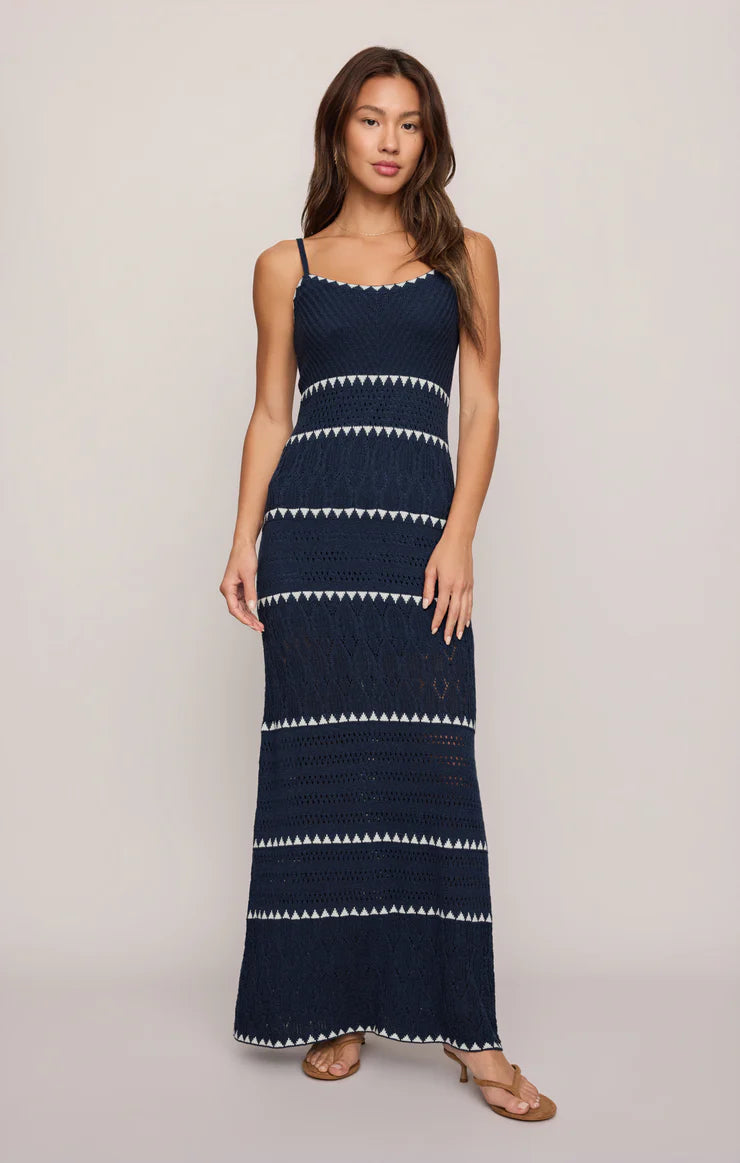 Catamaran Knit Midi Dress