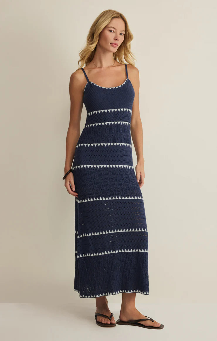 Catamaran Knit Midi Dress