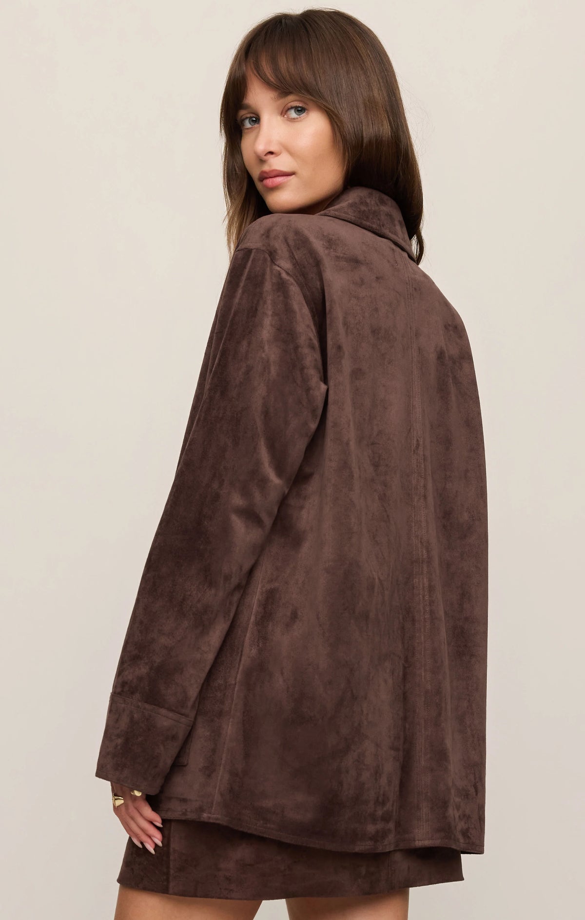 Decker Suede Chore Coat