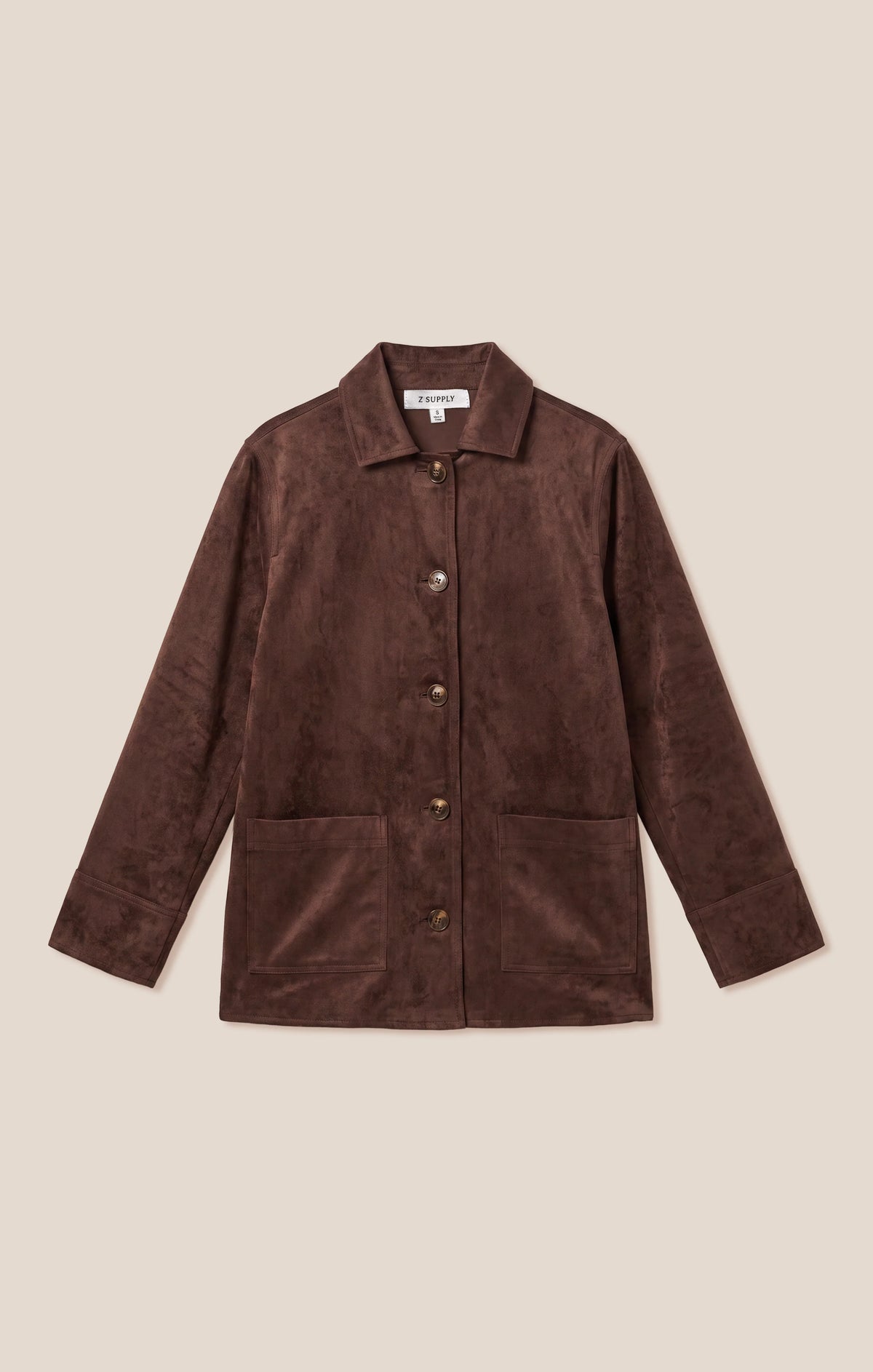 Decker Suede Chore Coat
