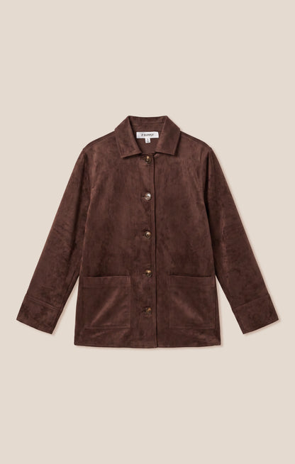 Decker Suede Chore Coat