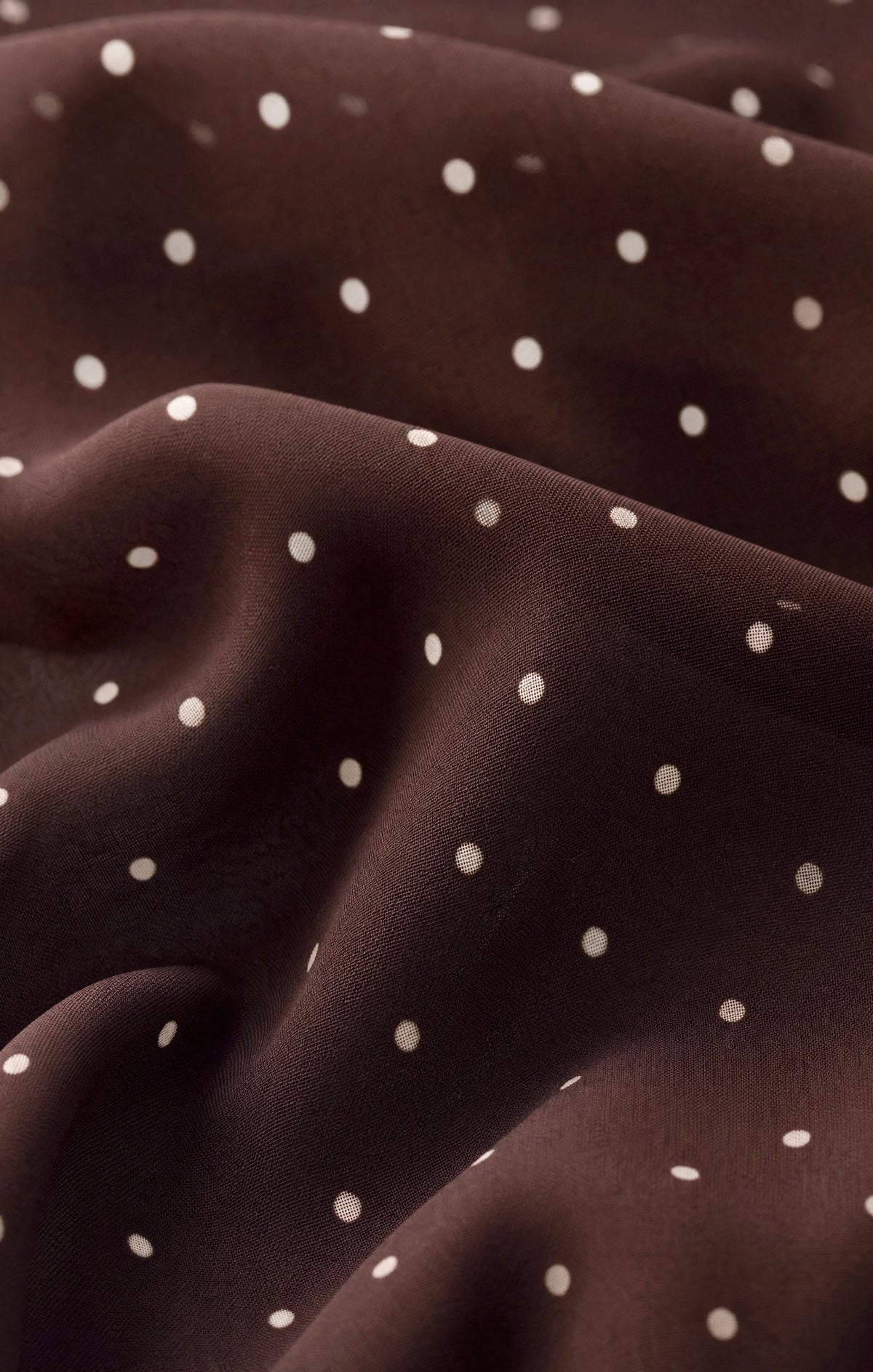 Eda Polka Dot Mesh Skirt
