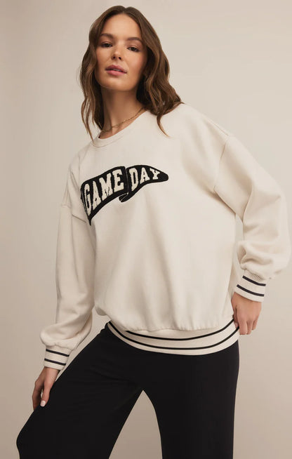 Oversized Game Day Sweatshirt