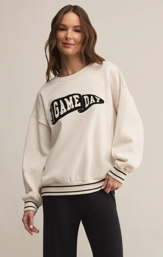 Oversized Game Day Sweatshirt