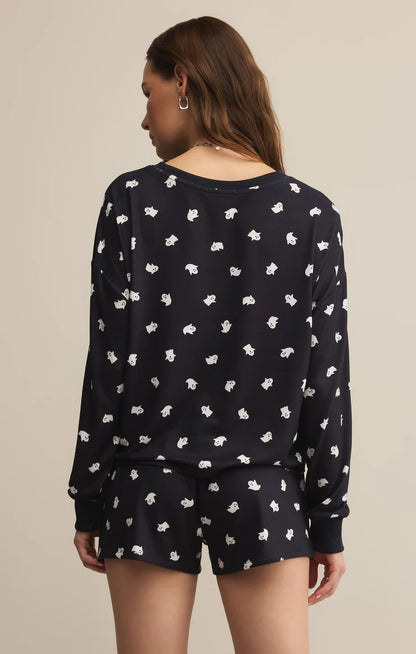 Regan Ghost Long Sleeve Top