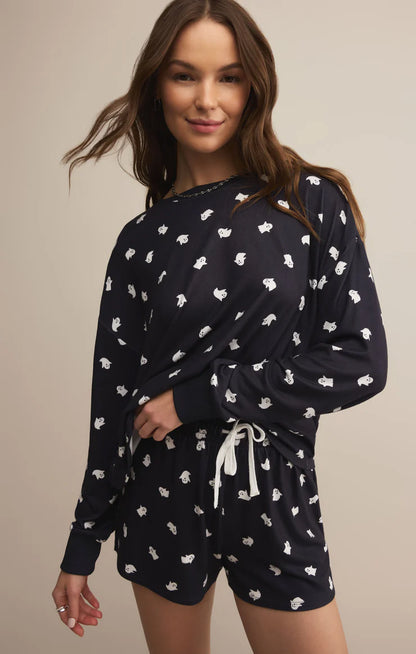 Regan Ghost Long Sleeve Top