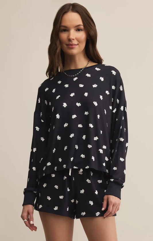 Regan Ghost Long Sleeve Top
