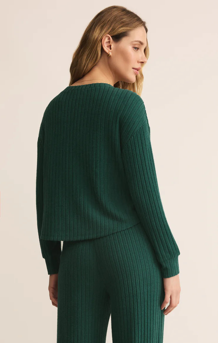 Elfie Rib Long Sleeve Top