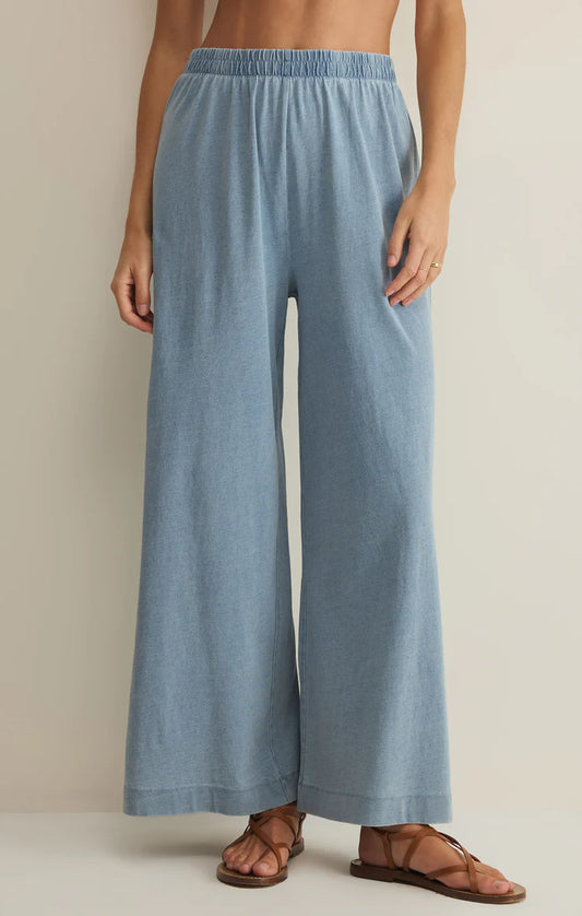 Scout Jersey Denim Pant in Ocean Air Indigo