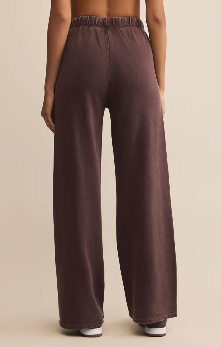 Hunter Knit Pant in Chocolate Cherry