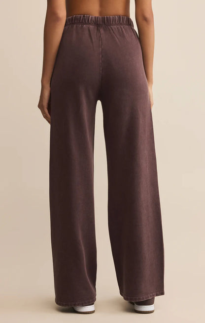 Hunter Knit Pant in Chocolate Cherry