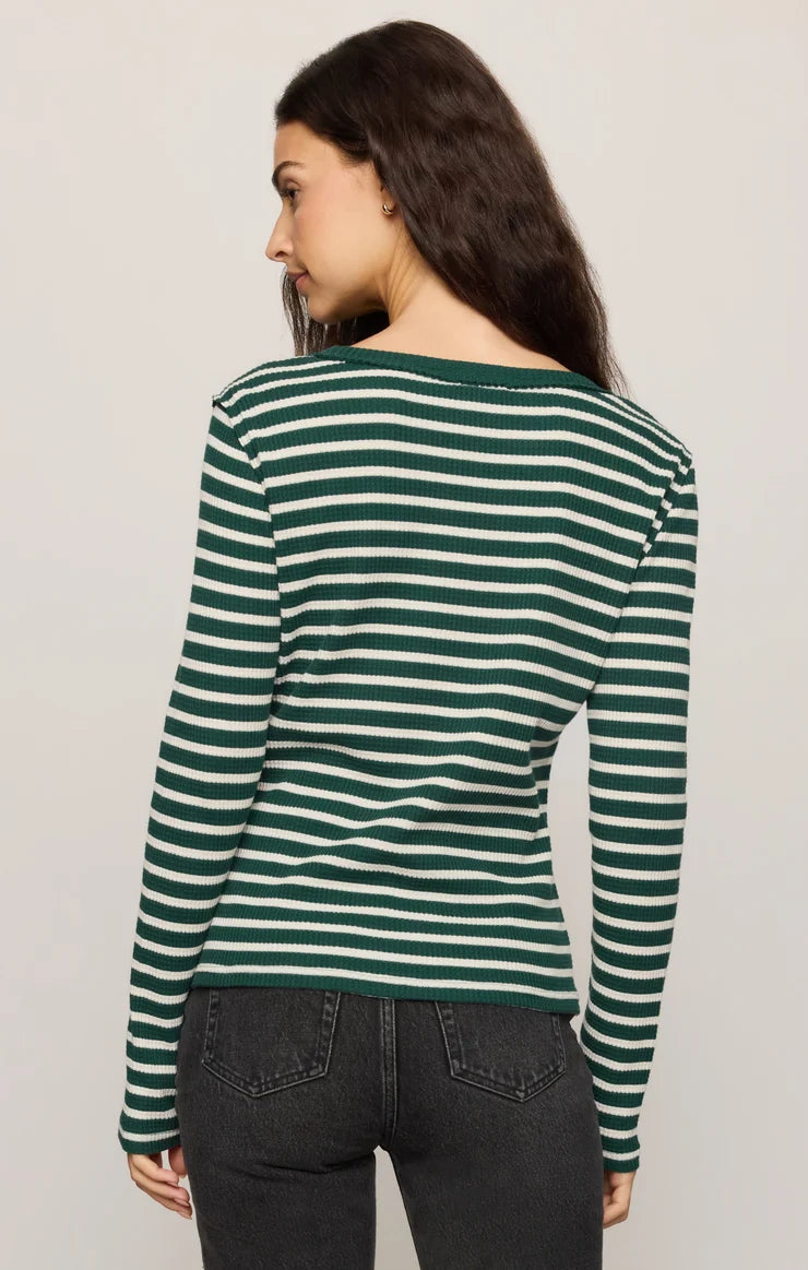 Arlet Striped Thermal Top