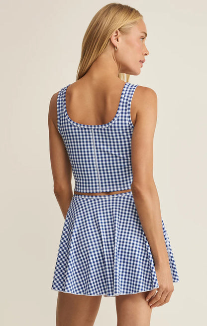Check Yourself Cropped Top