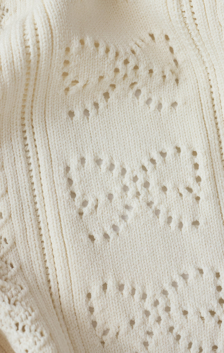 Gemma Pointelle Cardigan