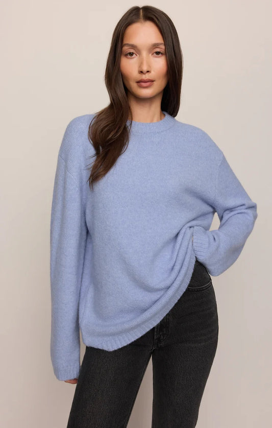 Chill Mode Sweater in Crystal Blue