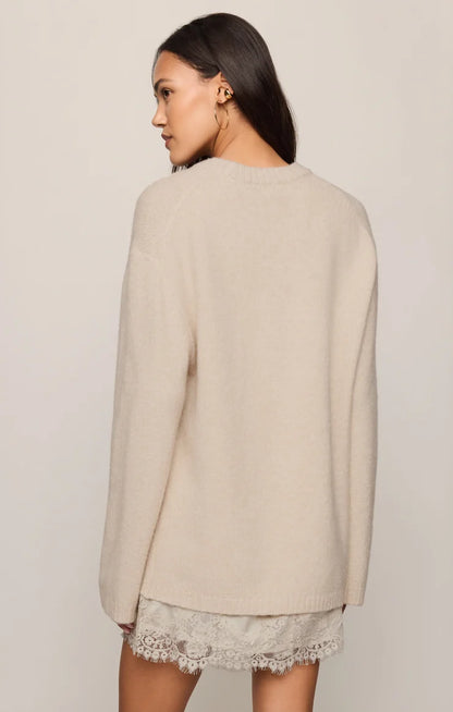 Chill Mode Sweater in Frosted Pearl