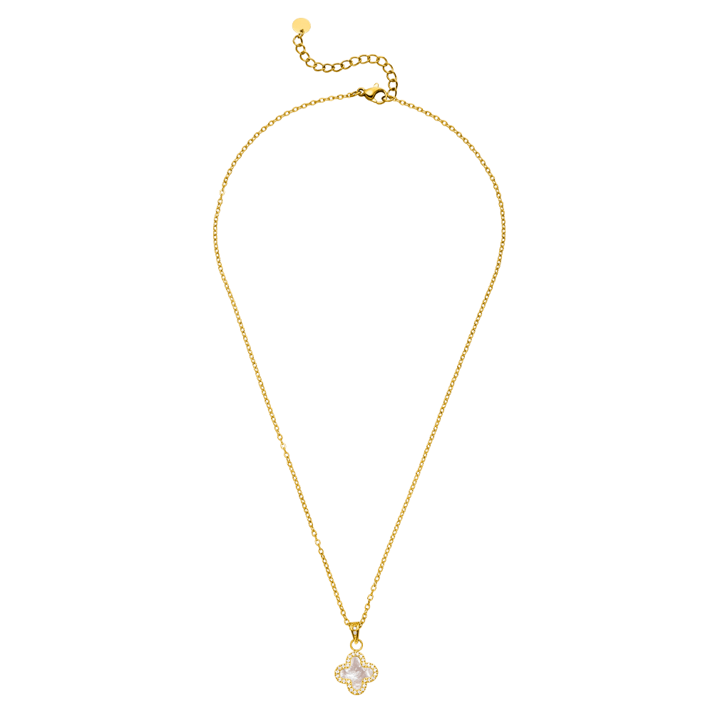 Glow Clover Necklace