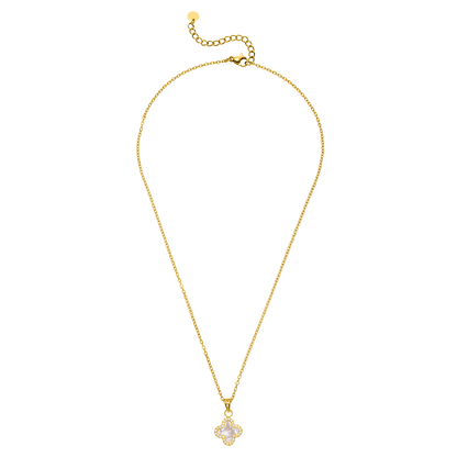 Glow Clover Necklace