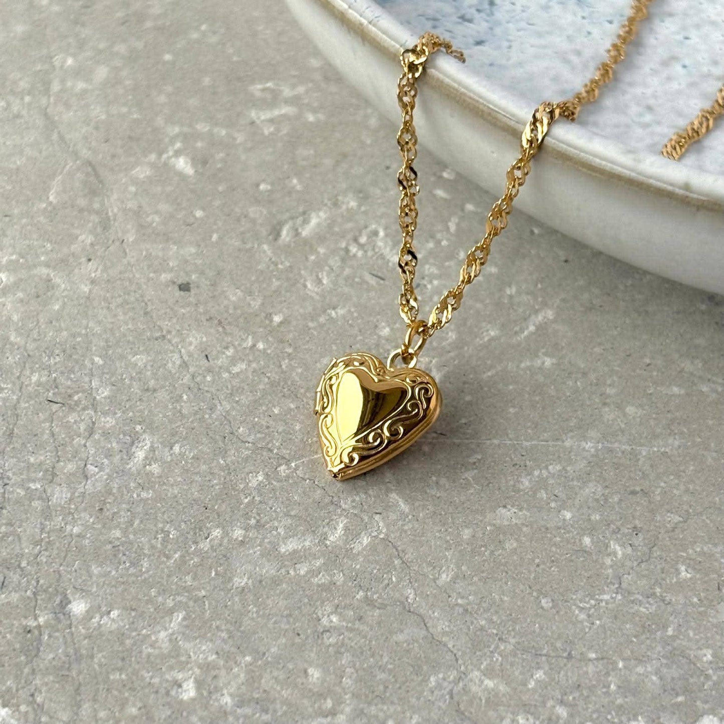 Heart Locket Necklace