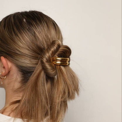 Gold Cuff Hair Tie