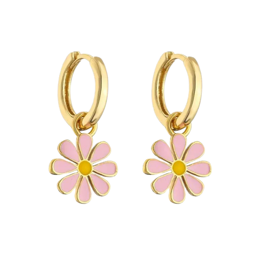 Rosabella Pink Earrings