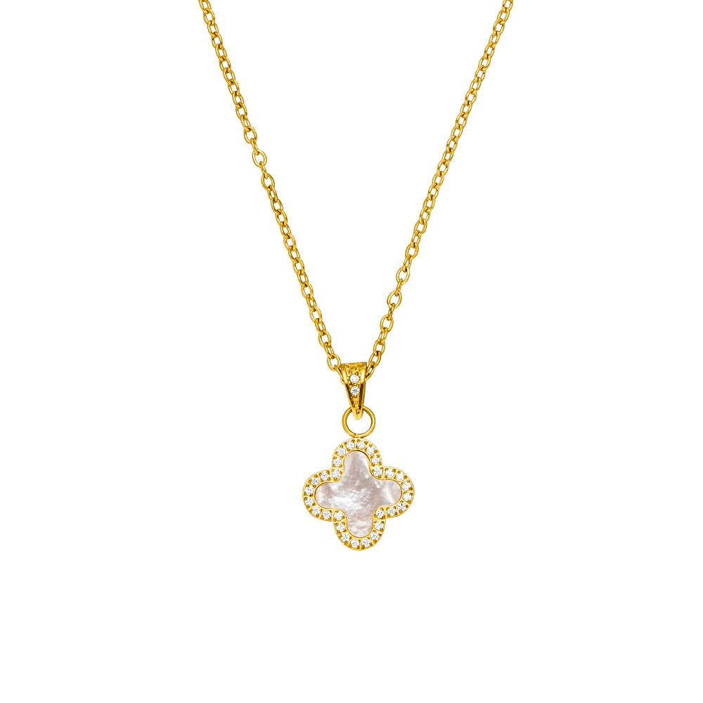 Glow Clover Necklace