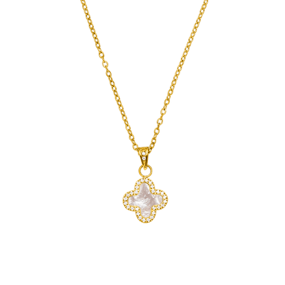 Glow Clover Necklace